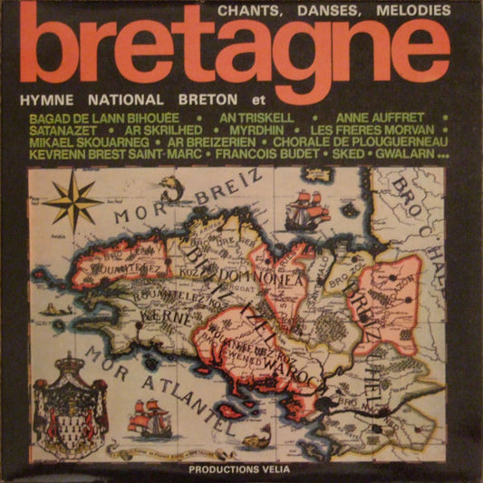 Various : Bretagne: Hymne National Breton Et Chants, Danses, Melodies (2xLP, Smplr)