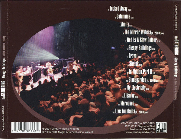 The Gathering : Sleepy Buildings - A Semi Acoustic Evening (CD, Album, O-C)