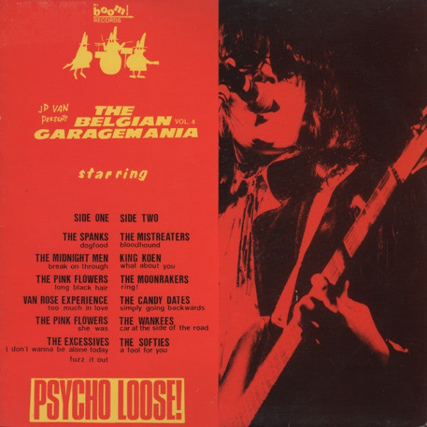 Various : JP Van Presents The Belgian Garagemania Vol. 4 (LP, Comp)