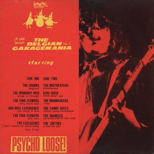 Various : JP Van Presents The Belgian Garagemania Vol. 4 (LP, Comp)