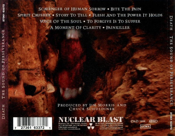 Death (2) : The Sound Of Perseverance (CD, Album)