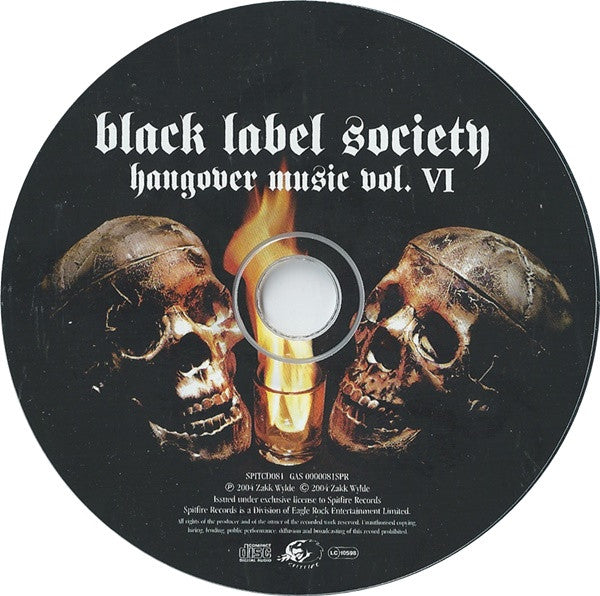 Black Label Society : Hangover Music Vol. VI (CD, Album)