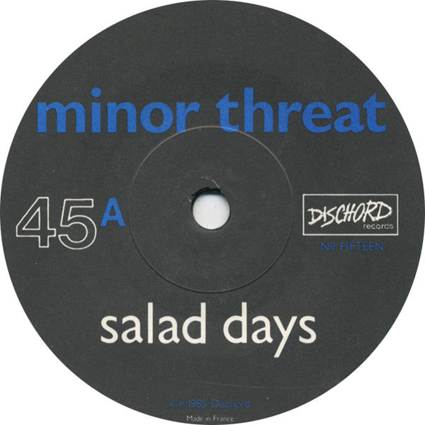 Minor Threat : Salad Days (7", Single)