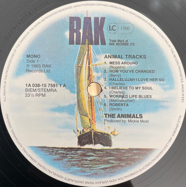 The Animals : Animal Tracks (LP, Album, Mono, RE)