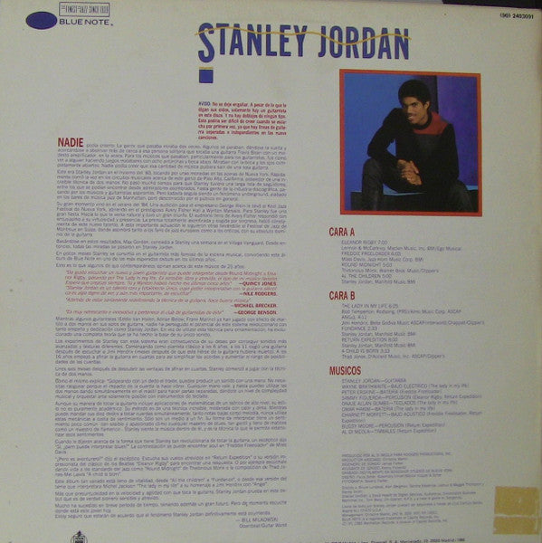 Stanley Jordan : Magic Touch  (LP, Album)