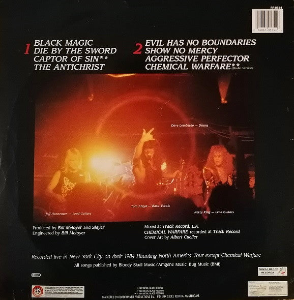 Slayer : Live Undead (12", EP, RE)