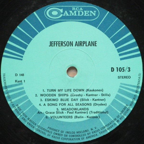 Jefferson Airplane : Jefferson Airplane (LP, Comp)