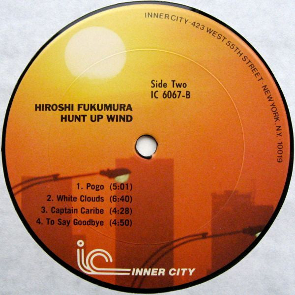 Hiroshi Fukumura With Sadao Watanabe : Hunt Up Wind (LP, Album)