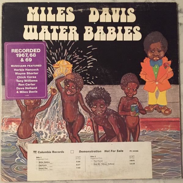 Miles Davis : Water Babies (LP, Album, Promo)