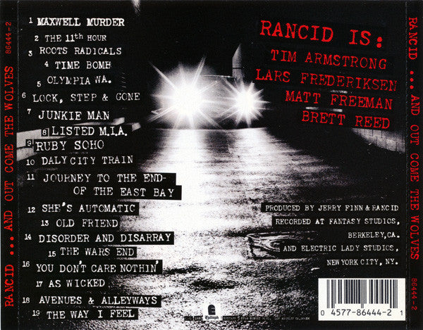 Rancid : ...And Out Come The Wolves (CD, Album)