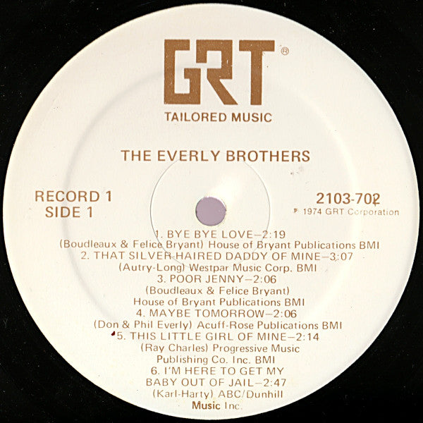 The Everly Brothers* : Everly Brothers (2xLP, Comp)