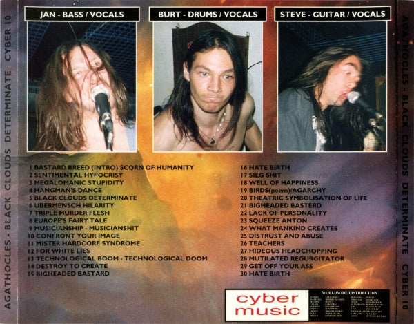 Agathocles : Black Clouds Determinate (CD, Album)
