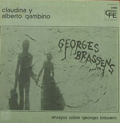 Claudina Y Alberto Gambino : Ensayos Sobre Georges Brassens (LP, Album, Gat)