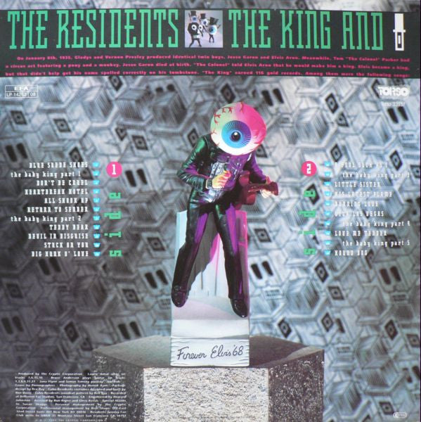 The Residents : The King & Eye (LP, Album)