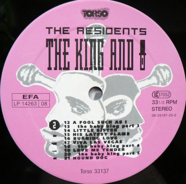 The Residents : The King & Eye (LP, Album)