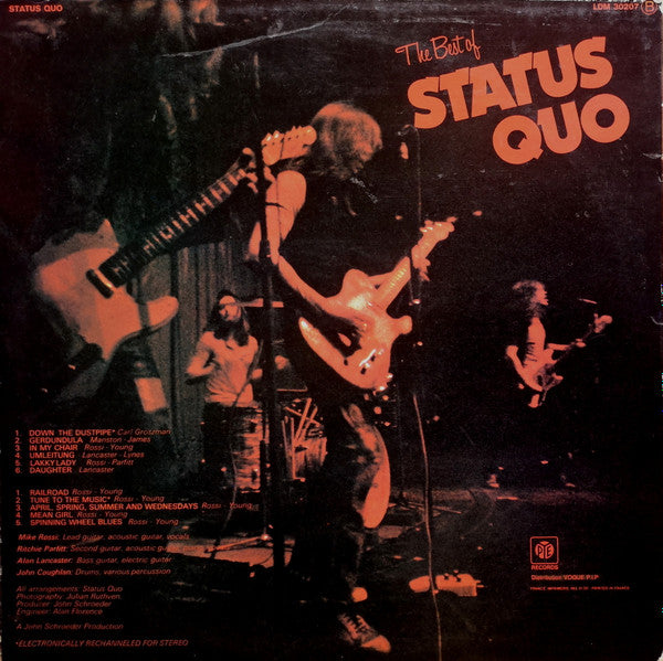 Status Quo : The Best Of Status Quo (LP, Comp)