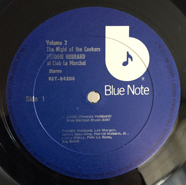 Freddie Hubbard : The Night Of The Cookers - Live At Club La Marchal - Volume 2 (LP, Album, RE)