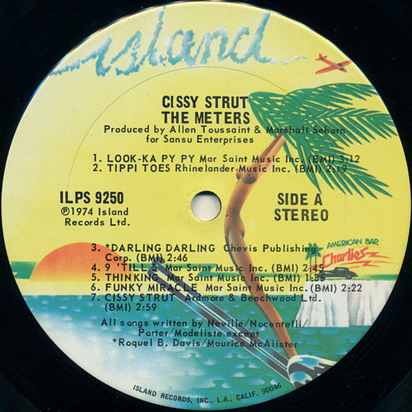 The Meters : Cissy Strut (LP, Comp)