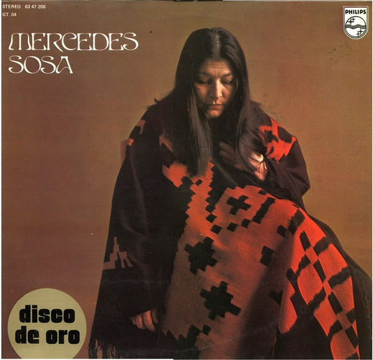 Mercedes Sosa : Disco De Oro (LP, Comp)