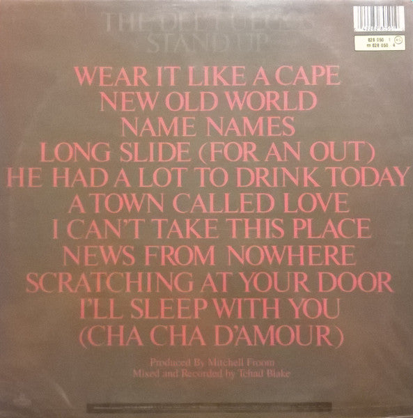 The Del Fuegos : Stand Up (LP, Album)
