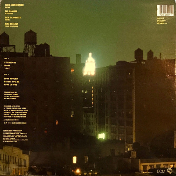 John Abercrombie : Night (LP, Album)