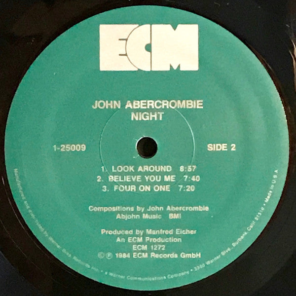 John Abercrombie : Night (LP, Album)