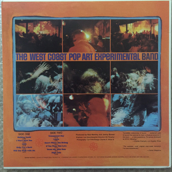 The West Coast Pop Art Experimental Band : Part One (LP, Album, Ltd, RE)