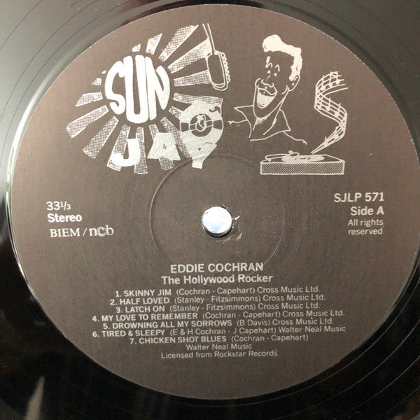 Eddie Cochran : The Hollywood Rocker (LP)