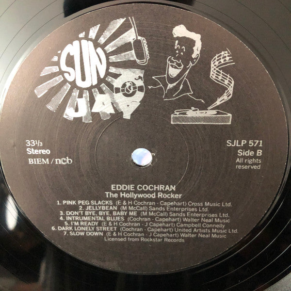 Eddie Cochran : The Hollywood Rocker (LP)