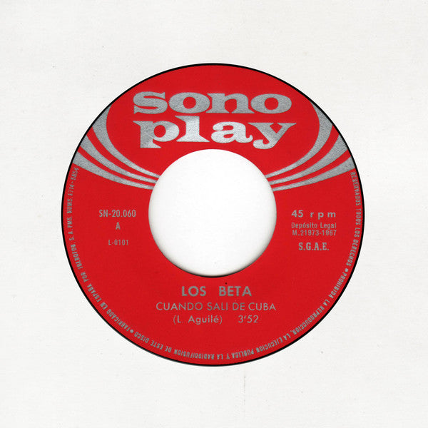 Los Beta : Cuando Sali De Cuba / Mira Si Tengo Talento (7")