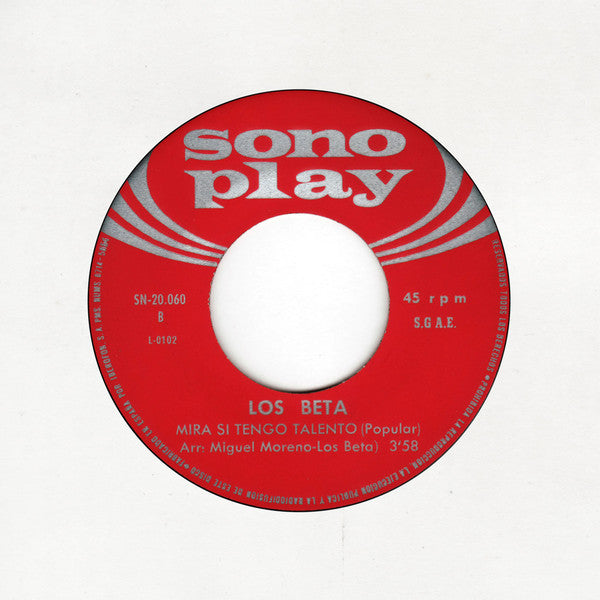 Los Beta : Cuando Sali De Cuba / Mira Si Tengo Talento (7")