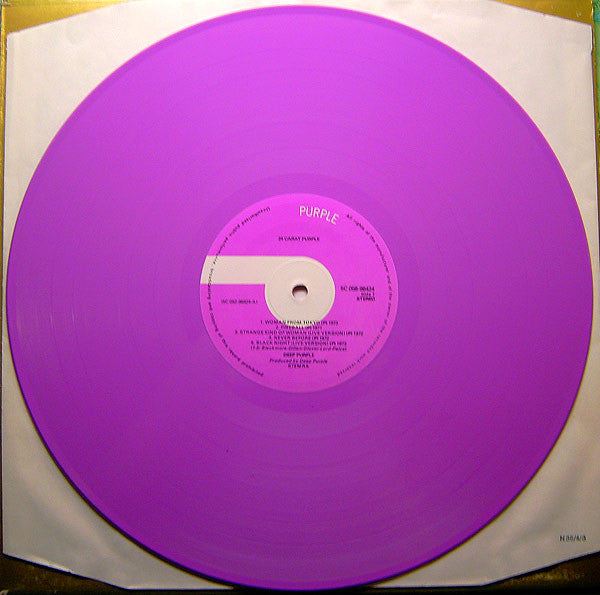 Deep Purple : 24 Carat Purple (LP, Comp, Pin)