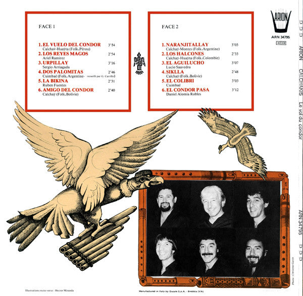 Los Calchakis : Le Vol Du Condor (LP, Album)