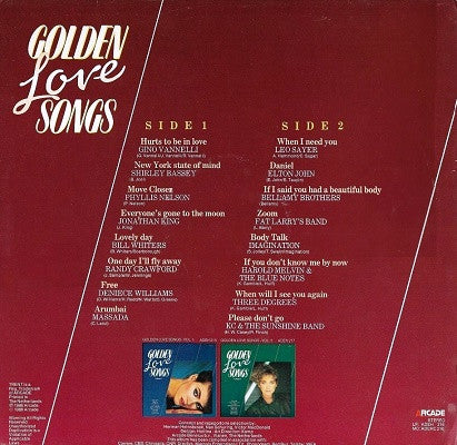 Various : Golden Love Songs Volume 2 (LP, Comp)