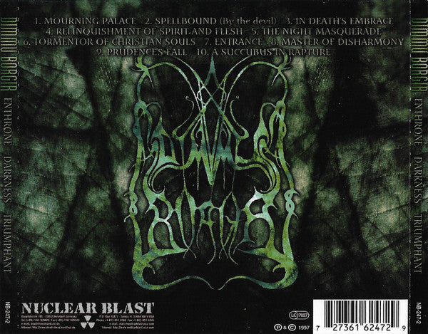 Dimmu Borgir : Enthrone Darkness Triumphant (CD, Album)
