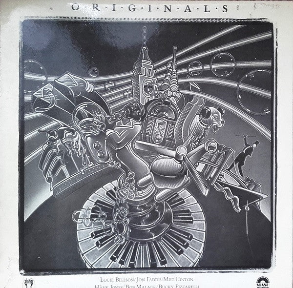 Louis Bellson / Jon Faddis / Milt Hinton / Hank Jones / Bob Malach / Bucky Pizzarelli : Originals (LP, Album)