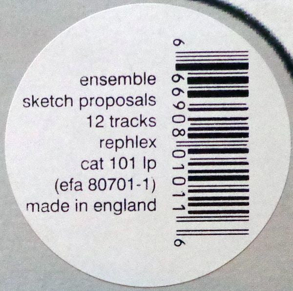 Ensemble : Sketch Proposals (LP, Album)