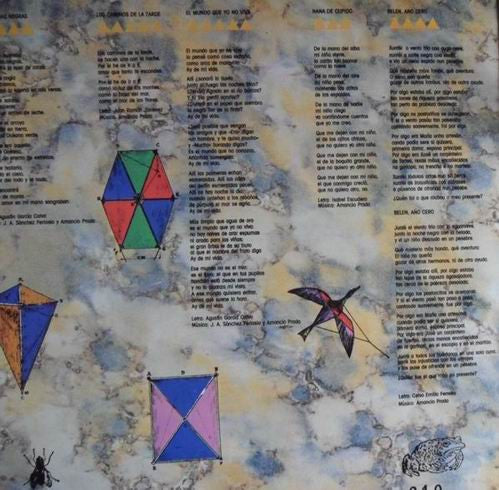 Amancio Prada : De La Mano Del Aire (LP, Album, Gat)