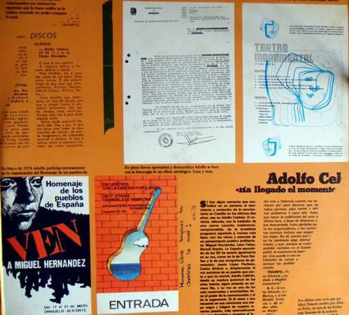 Adolfo Celdrán : Denegado (LP, Album, Gat)