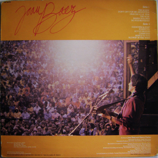 Joan Baez : Tour Europea (LP, Album)