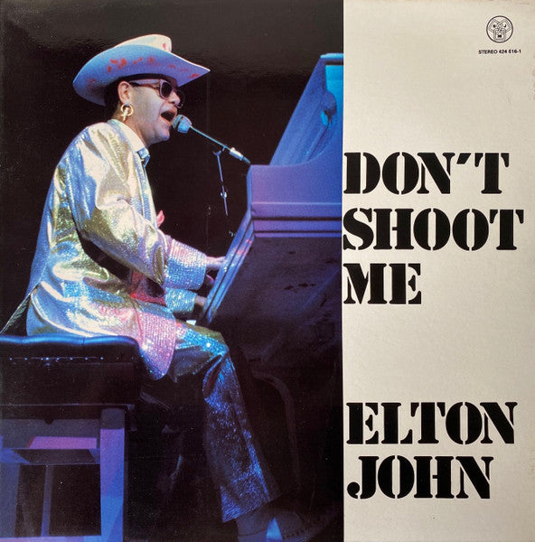 Elton John : Don't Shoot Me I'm Only The Piano Player (LP, Album, RE)