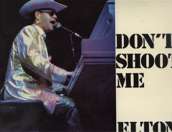 Elton John : Don't Shoot Me I'm Only The Piano Player (LP, Album, RE)
