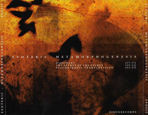Esoteric (3) : Metamorphogenesis (CD, Album)