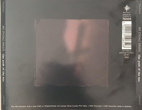 My Dying Bride : Like Gods Of The Sun (CD, Album, RP)