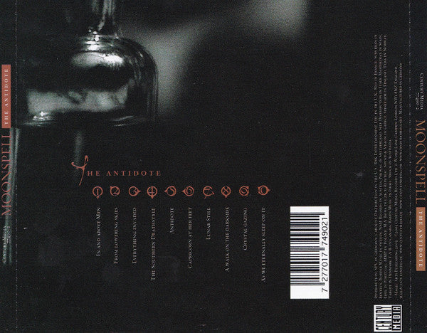 Moonspell : The Antidote (CD, Album, Enh)