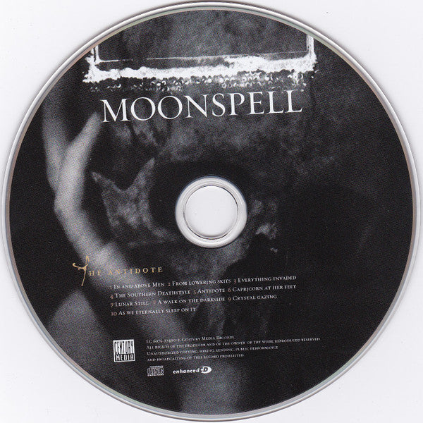 Moonspell : The Antidote (CD, Album, Enh)