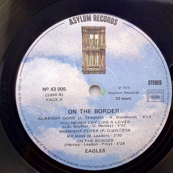 Eagles : On The Border (LP, Album)