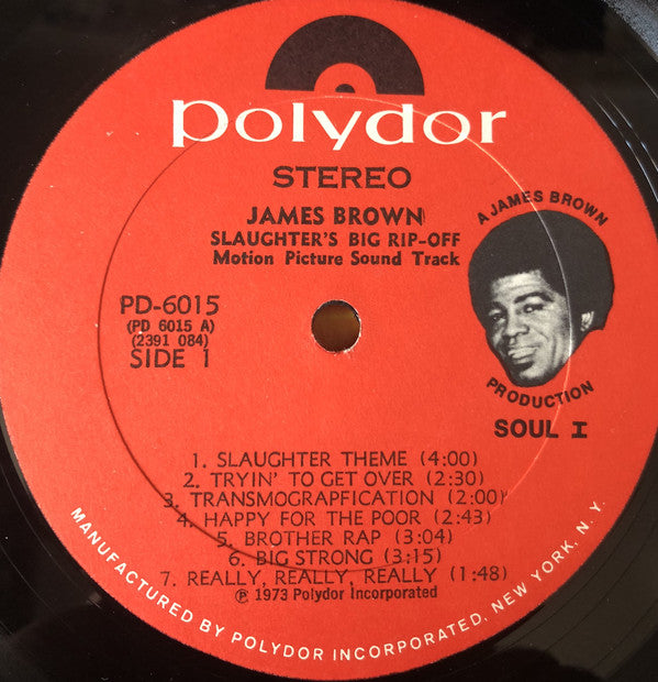 James Brown : Slaughter's Big Rip-Off (LP, Album, All)