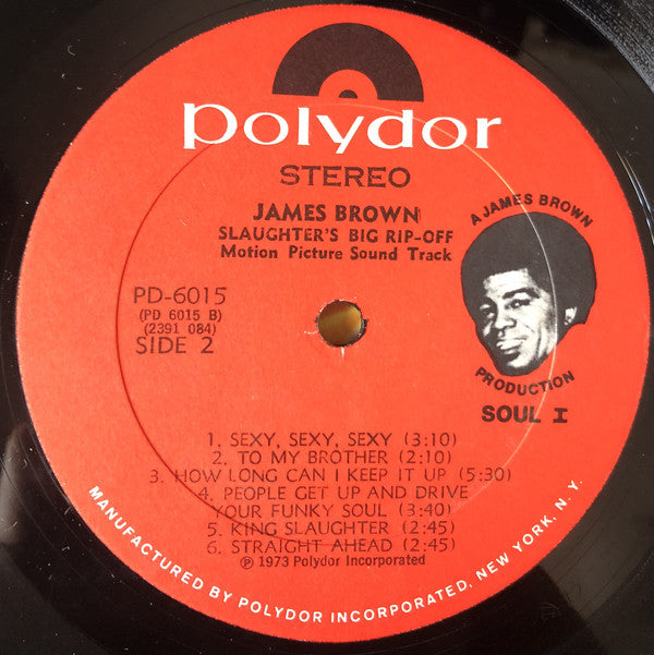 James Brown : Slaughter's Big Rip-Off (LP, Album, All)