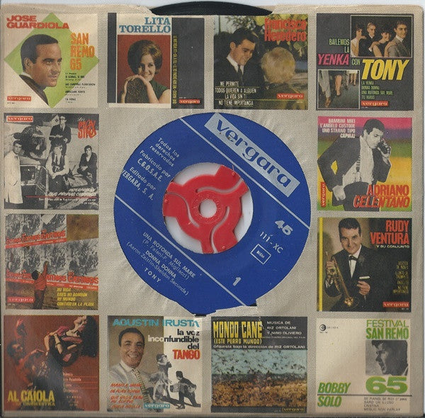 Tony Vilaplana : Bailemos La Yenka Con Tony (7", EP)
